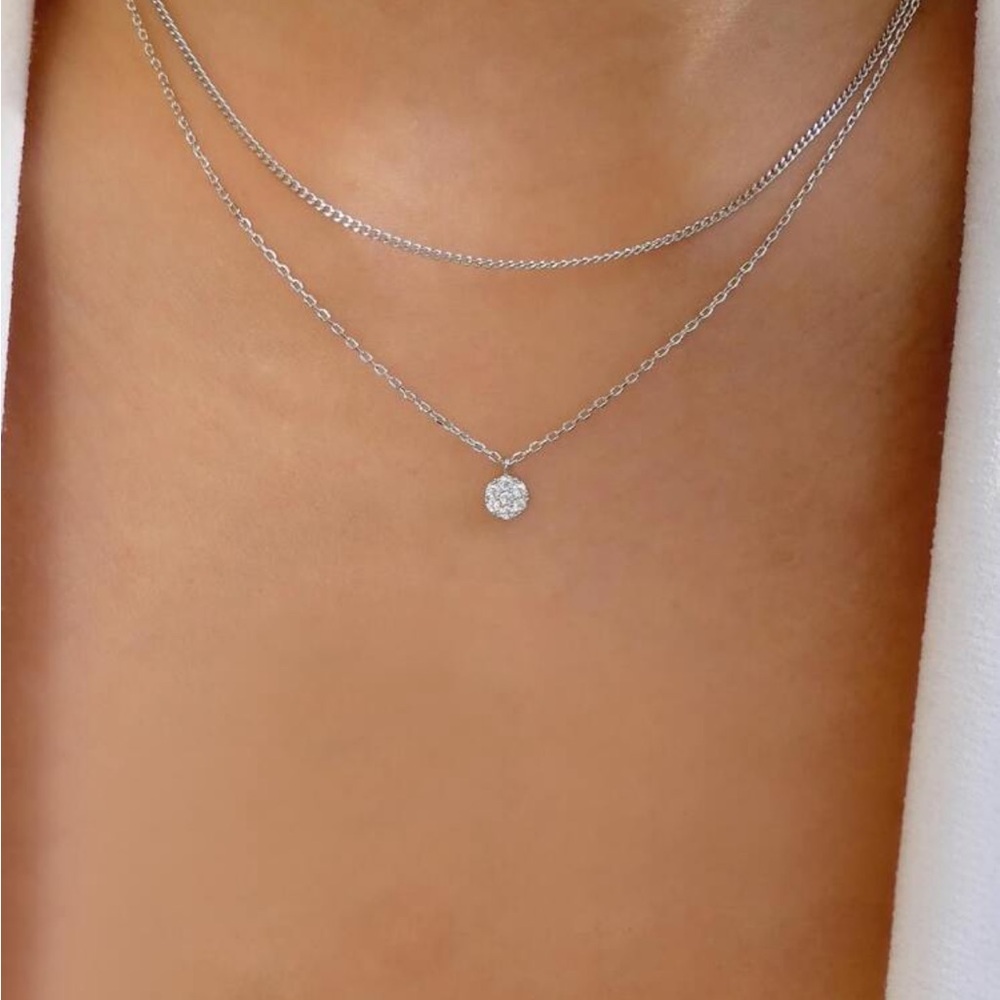Silver necklace
